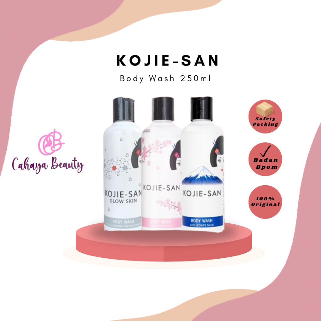Kojie San Body Wash 250ml BPOM - Sabun Mandi Cair Kojie-San /Kojiesan Sabun Mandi Cair Semua Varian