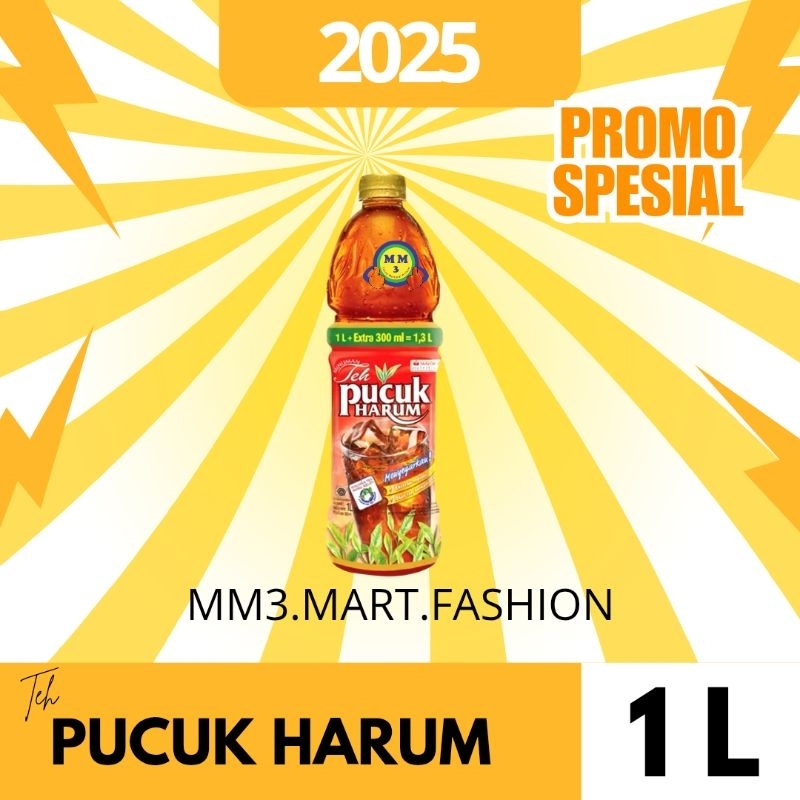 

TEH PUCUK HARUM 1LT + EKSTRA 300ML = 1300ML 1PCS