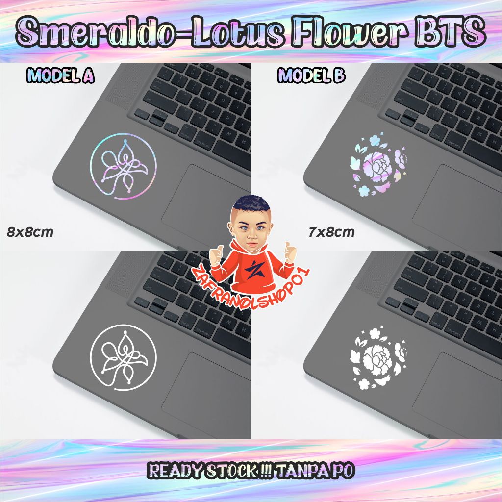 

Stiker BTS Smeraldo Lotus FLOWER BTS KPOP Kaca Mobil Laptop LIGHTSTICK jimin Muse