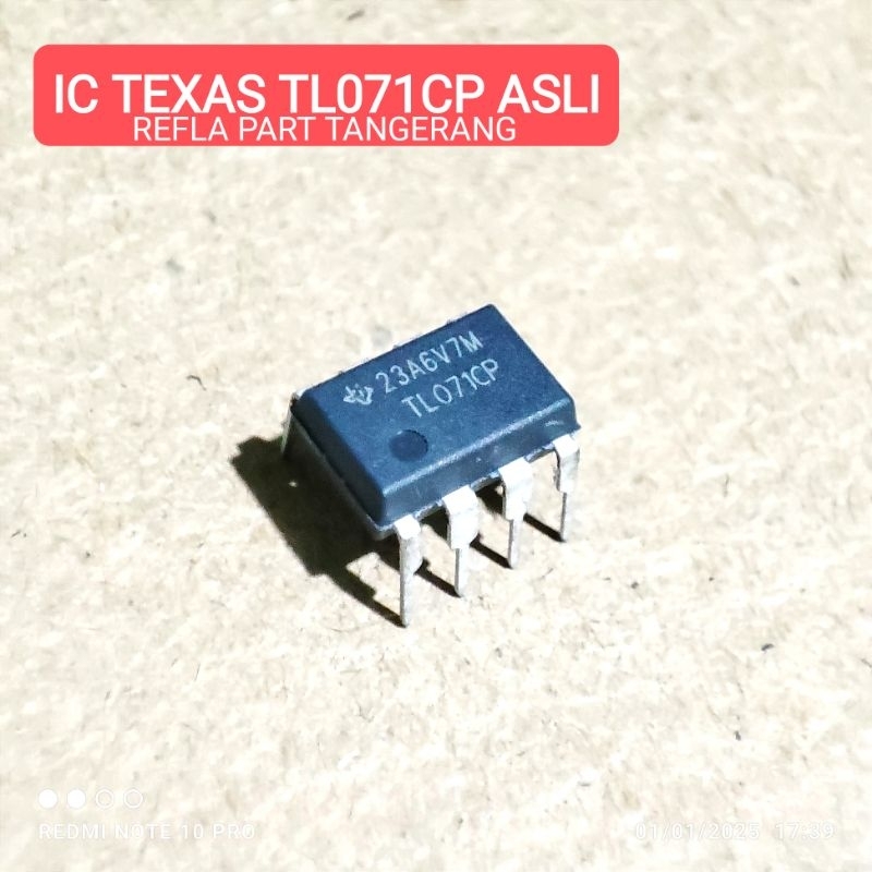 IC TL071CP TL071 CP TL 071 ASLI TEXAS