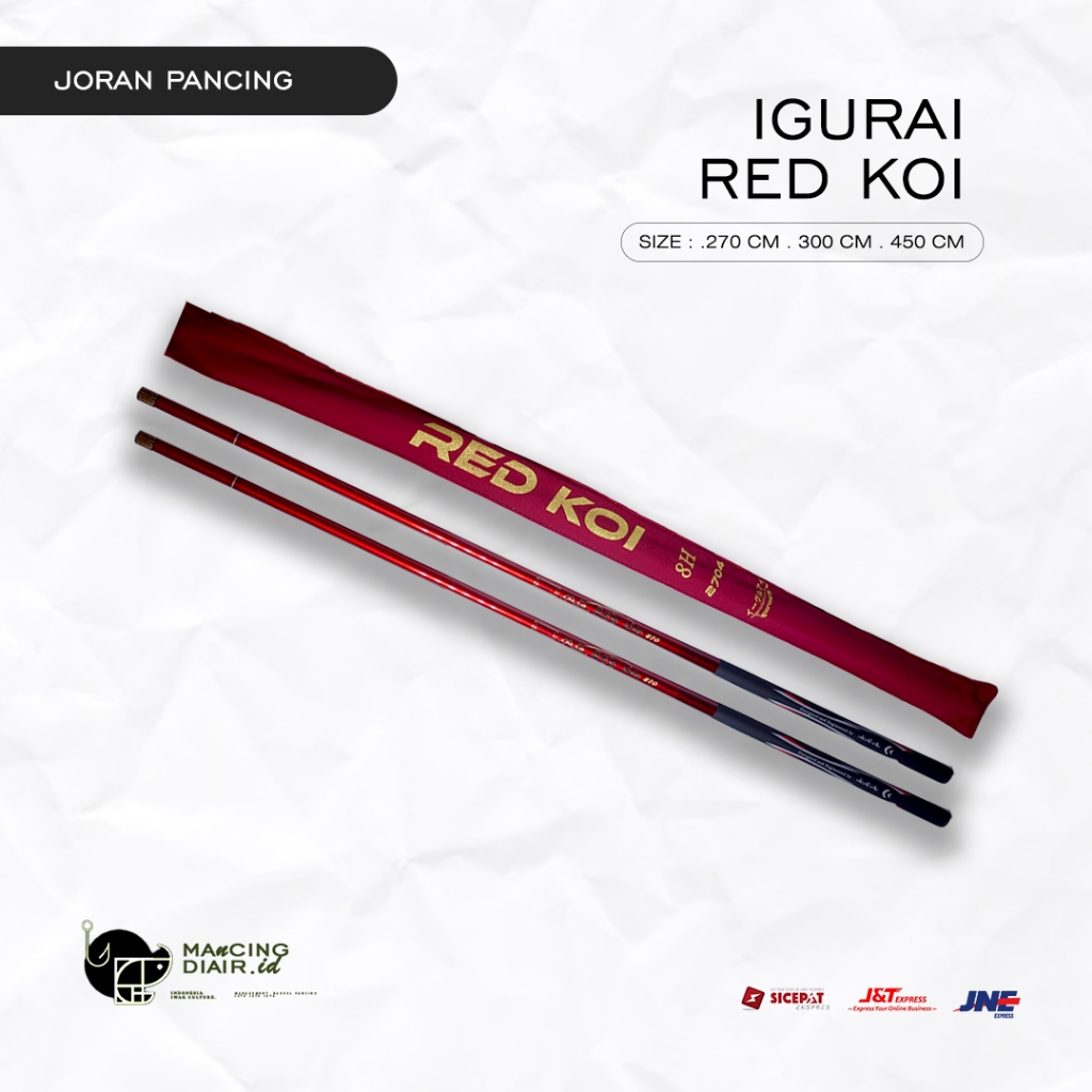 Joran Tegek (Carbon) - Iguruai Red Koi || 360.450