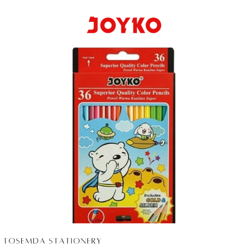 

Color Pencils Pensil Warna Joyko CP- / PB / 1 Set - 36