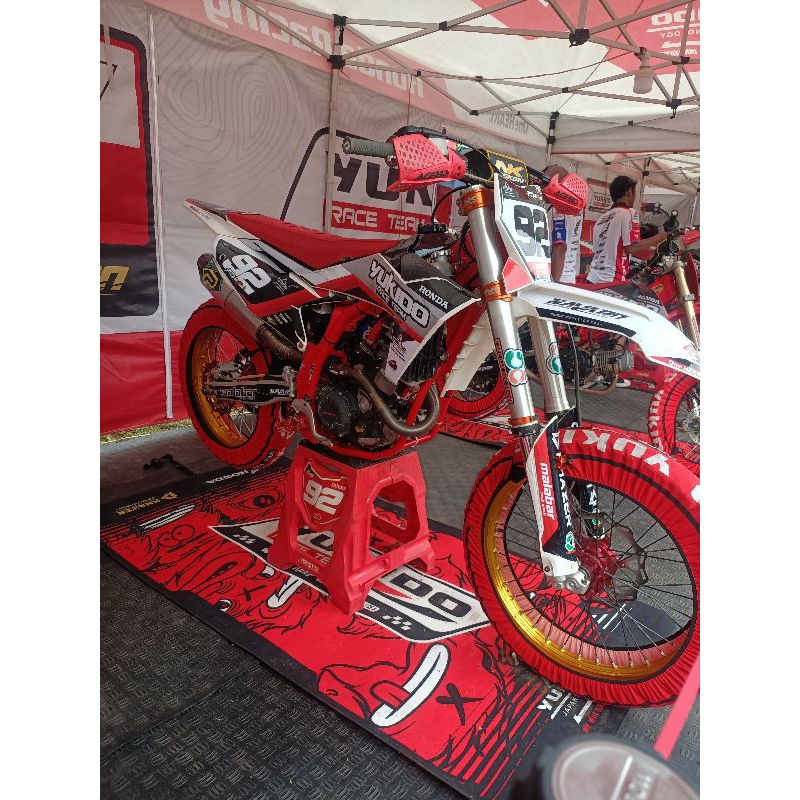 Knalpot CRF KLX Dtracker 150cc 200cc 250cc Big Silincer Kompetisi Grasstrack Supermoto Pekajaman Muf