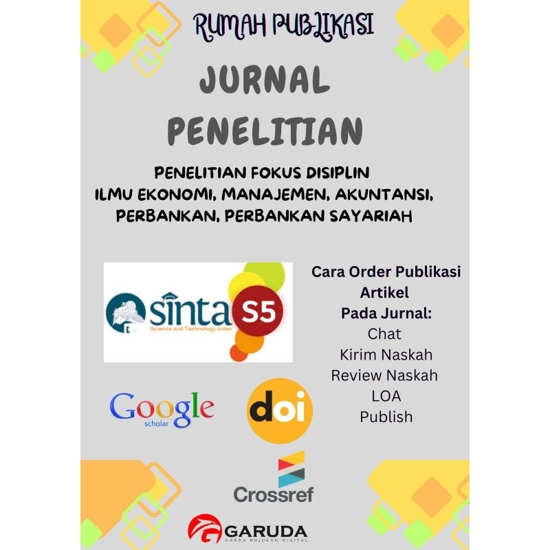 Publikasi Ilmiah Jurnal Nasional Sinta 5