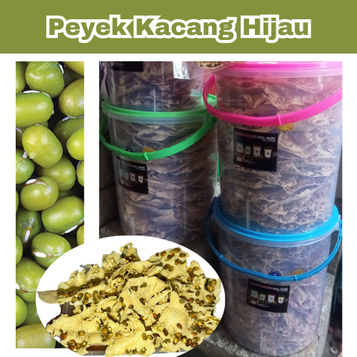 

PEYEK SPESIAL KACANG HIJAU TOPLES 8 L | REMPEYEK ENAK | PEYEK GURIH | REMPEYEK RENYAH