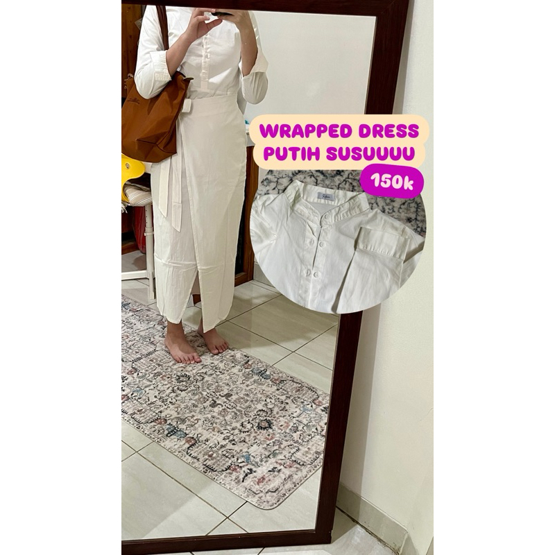[PRELOVED] WRAPPED DRESS, SKIRT, KULOT, JEANS PULL & BEAR