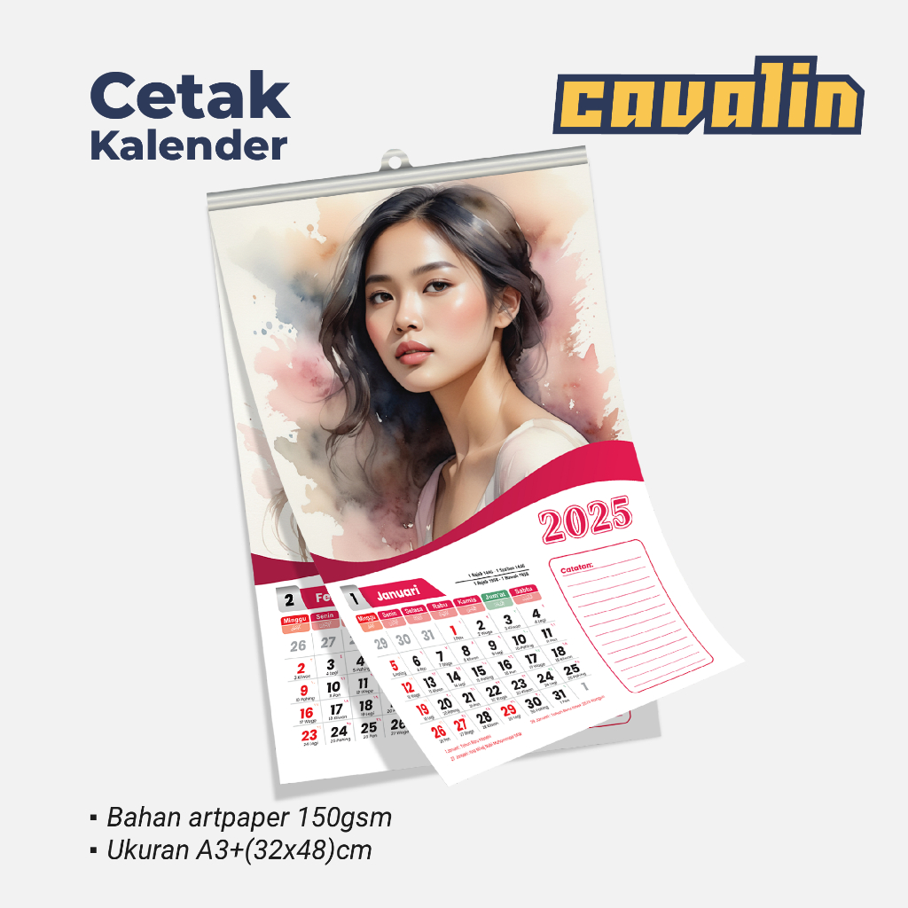 

KALENDER 12 LEMBAR CUSTOM FOTO TANPA MINIMAL ORDER