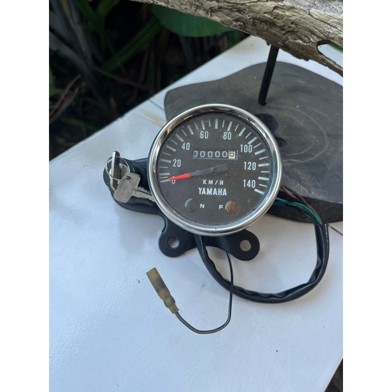 spido speedometer yamaha Rs100 Ls3 lengkap kunci dan pangkon spido