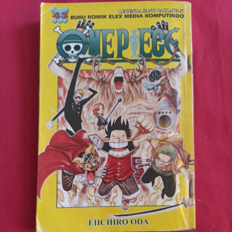 Komik One Piece 43 (Tidak segel/second hand)
