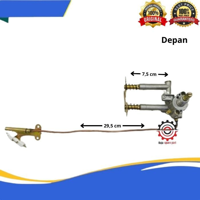 PEMANTIK KOMPOR GAS TANAM DOUBLE