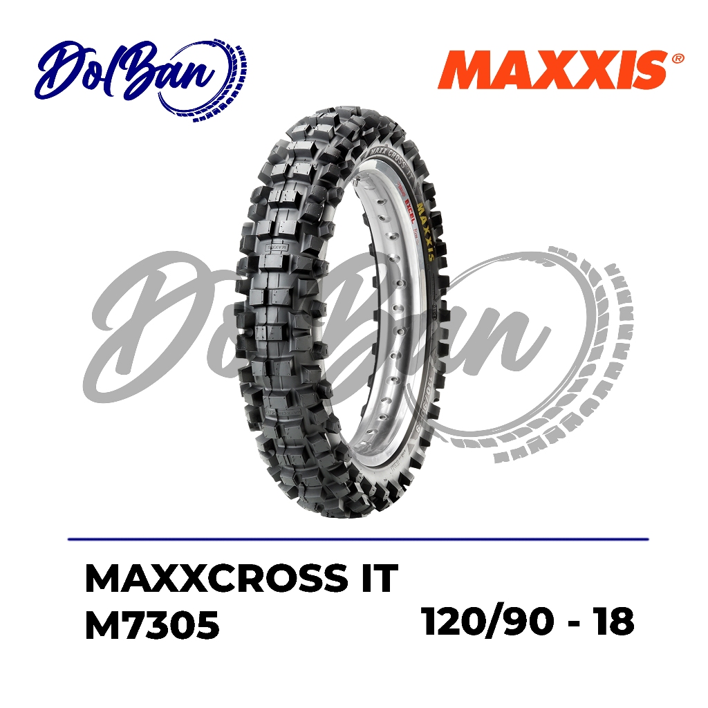 BAN TRAIL CROSS MAXXIS 120/90-18 RING 18 M7305 MAXXCROSS IT