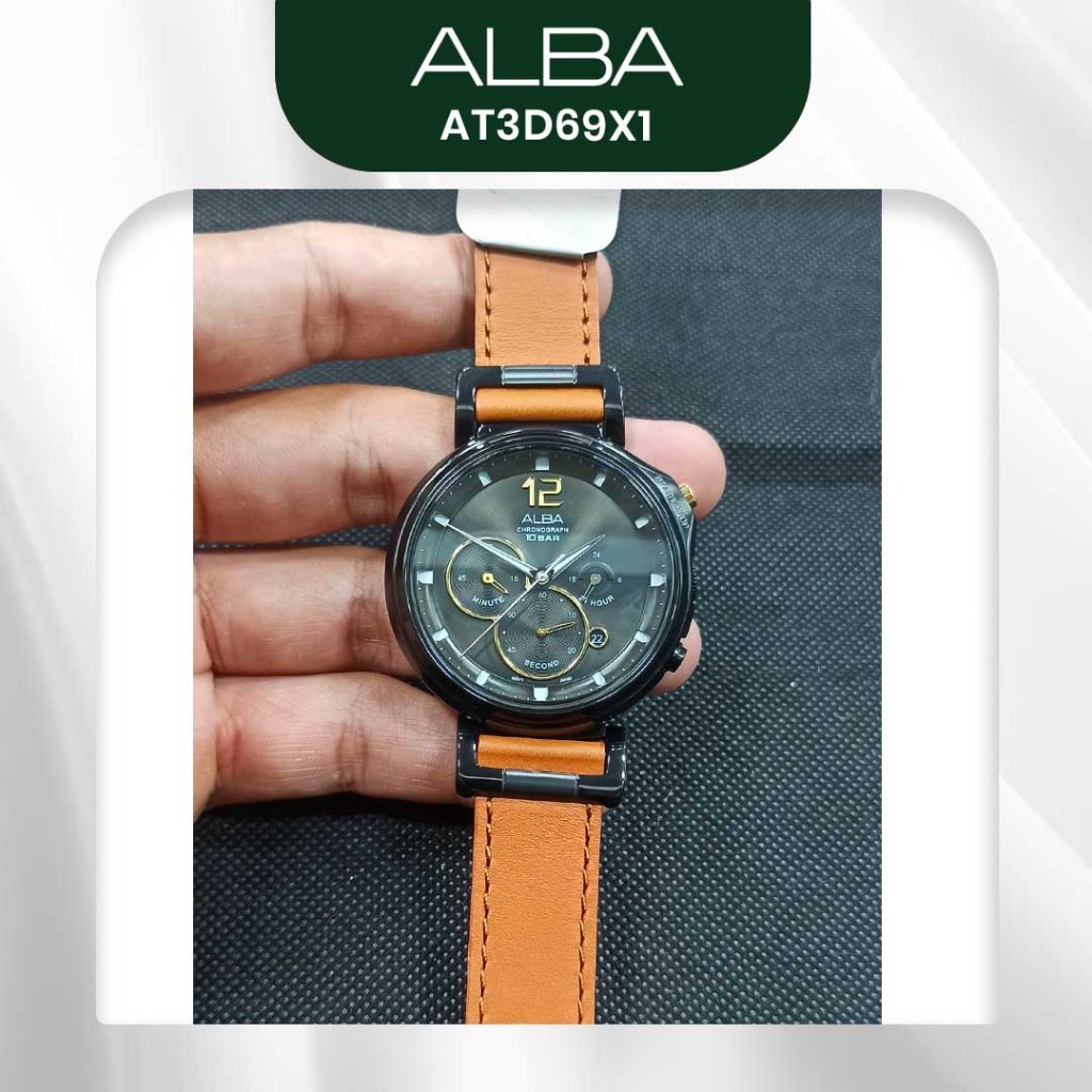 Jam Tangan Pria Alba AT3D69X1 AT3D69 Original Murah