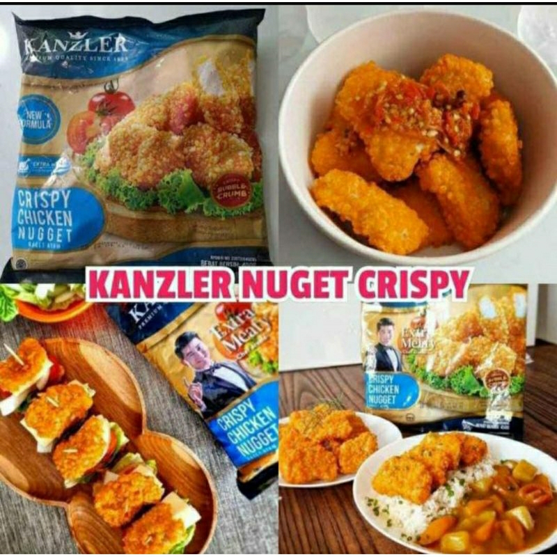 

Kanzler Extra Meat Crispy Chicken Nugget 400g