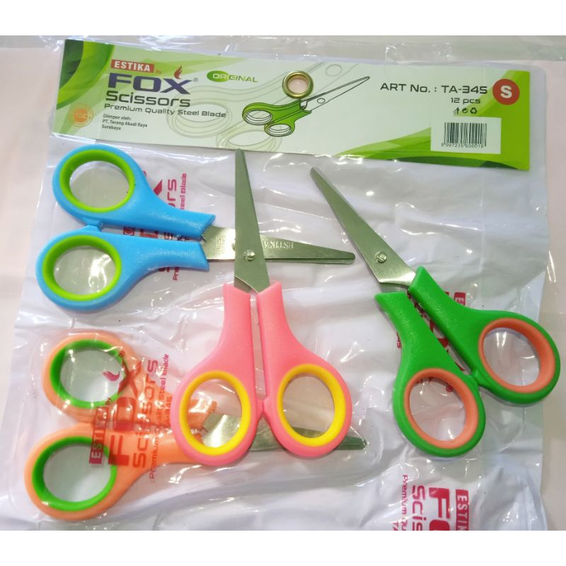

FOX GUNTING KECIL RENTENG WARNA WARNI SATU RENTENG ISI 12 PCS