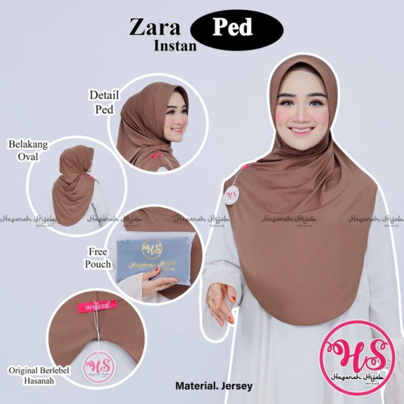 HIJAB HASANAH ZARA // HIJAB INSTAN // HIJAB DEWASA // HIJAB GROSIR MURAH KEKINIAN