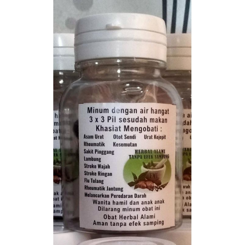 

Obat Herbal Pill Luye Pill Daun Hijau isi 42 - Mengobati Stroke Asam Urat Reumatik Lambung TANPA Efek Samping