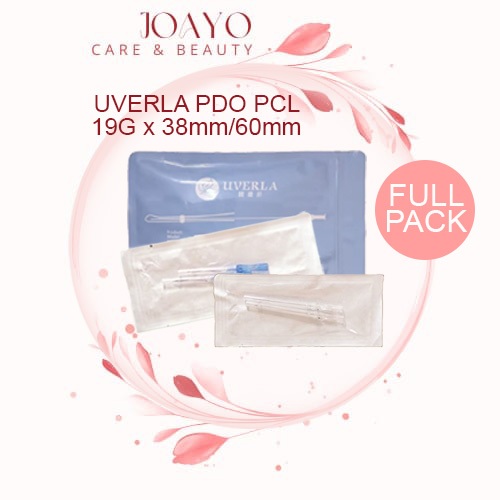 [Full Pack Isi 20 Benang] Benang Uverla Cuping Hidung PDO dan PCL Ukuran 19g x 38mm 60mm