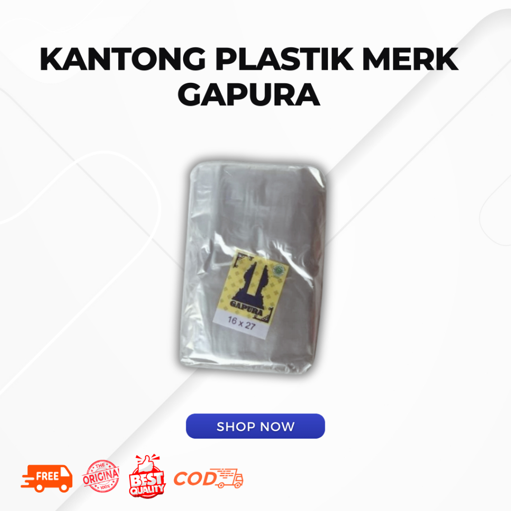 Plastik gapura/Kantong plastik