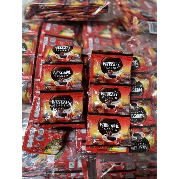 

NESCAFE CLASIC ROBUSTA KOPI 10 @ 2GRAM Renceng KOPI DIET