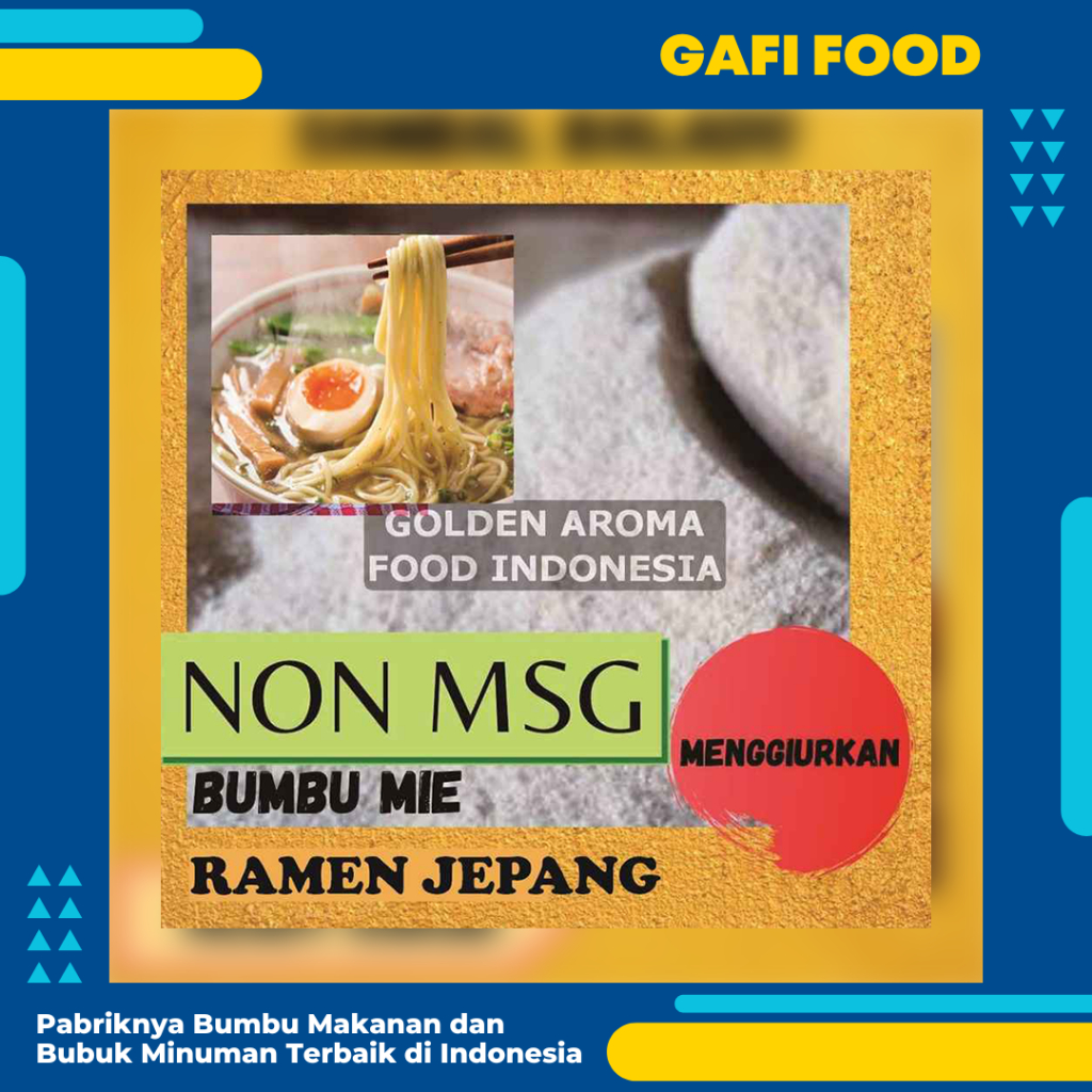 

Bubuk Bumbu Tabur Ramen Jepang NON MSG 1 Kg Bubuk Japanese Ramen 1 Kg GAFI