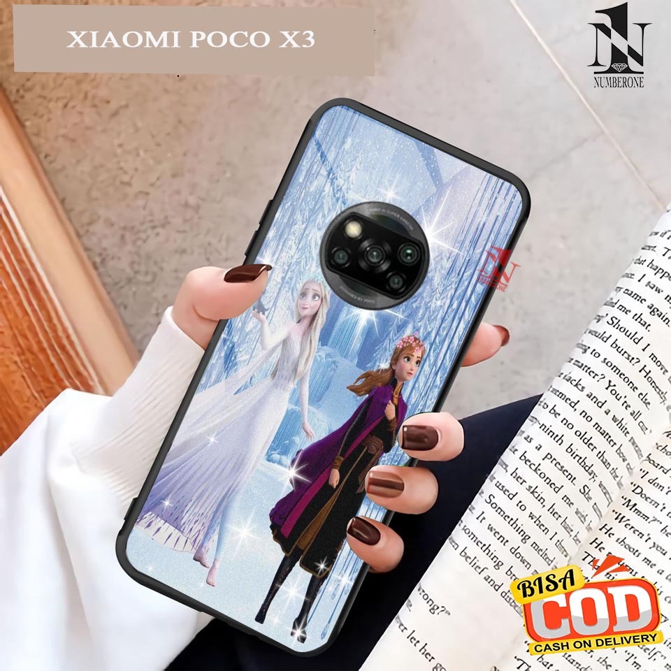 Case Xiaomii pocco X3 [frozen] Aneka casing, case, kondom hp, custom case, case aesthetic case murah
