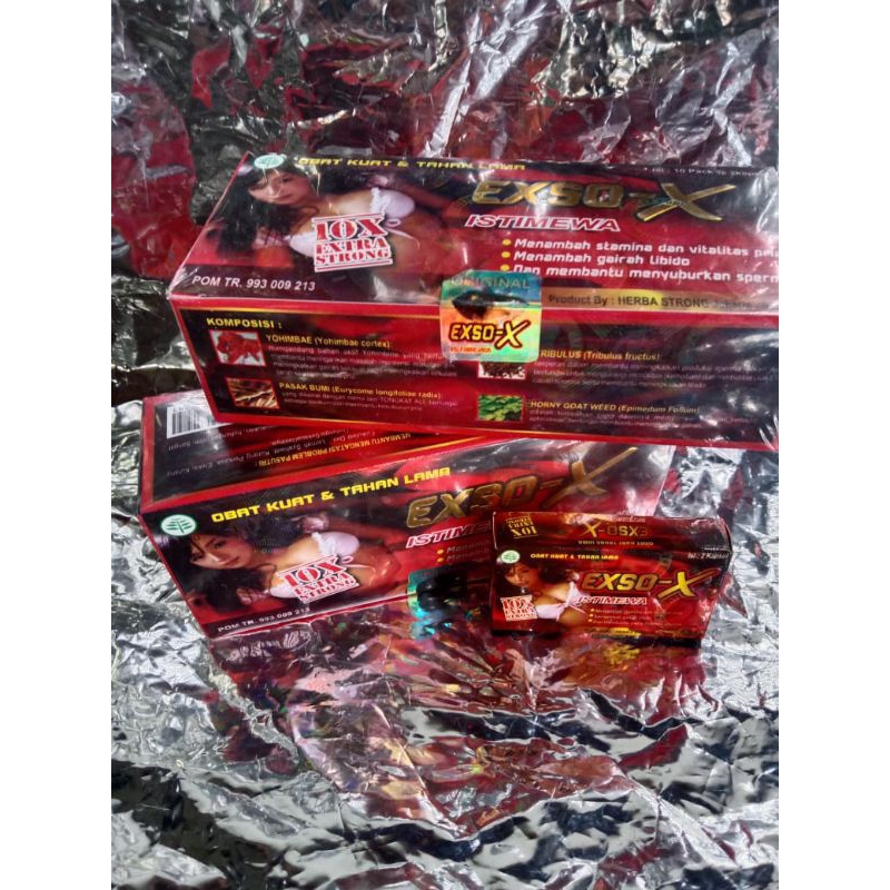 KAPSUL ORIGINAL 10x LBH STRONG EXSO---X