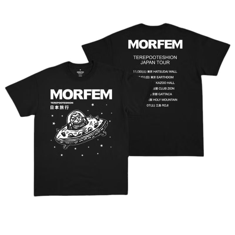 Tshirt Morfem Japan Tour + Poster Pin Stiker