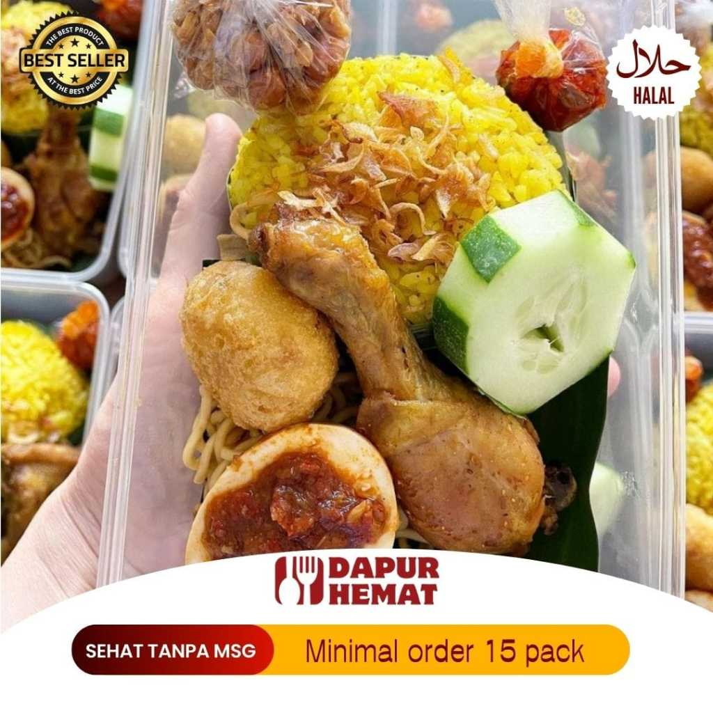 

Dapur Hemat - TERMURAH Nasi Thinwall Paket Ekonomis Enak/Halal/Nikmat Makanan Siap Saji Fresh Promo