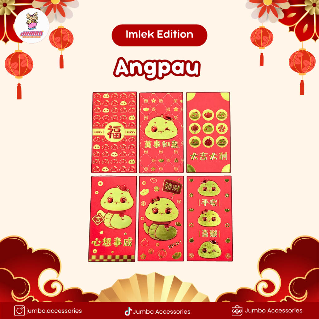 

Imlek Special Edition Set Angpau Isi 6 Jumbo Accessories