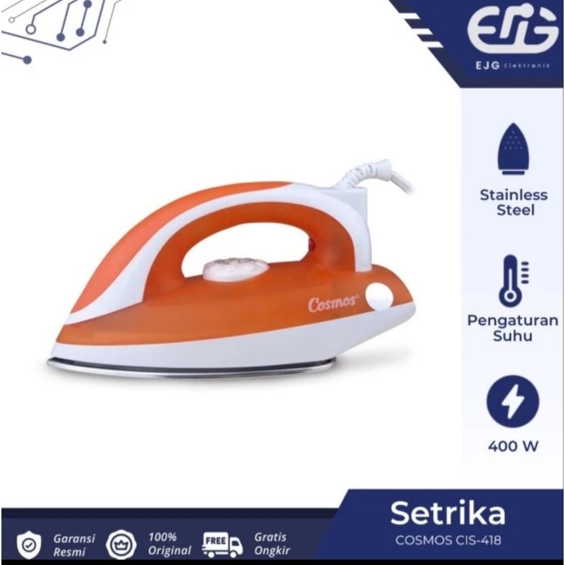 Setrika Cosmos CIS 418 | Setrika Cosmos Stainless
