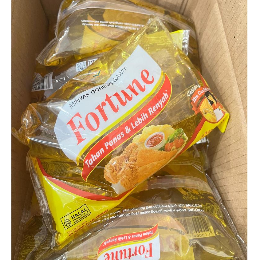 

Minyak Goreng FORTUNE Bantal/Pillow 1 Liter HEMAT