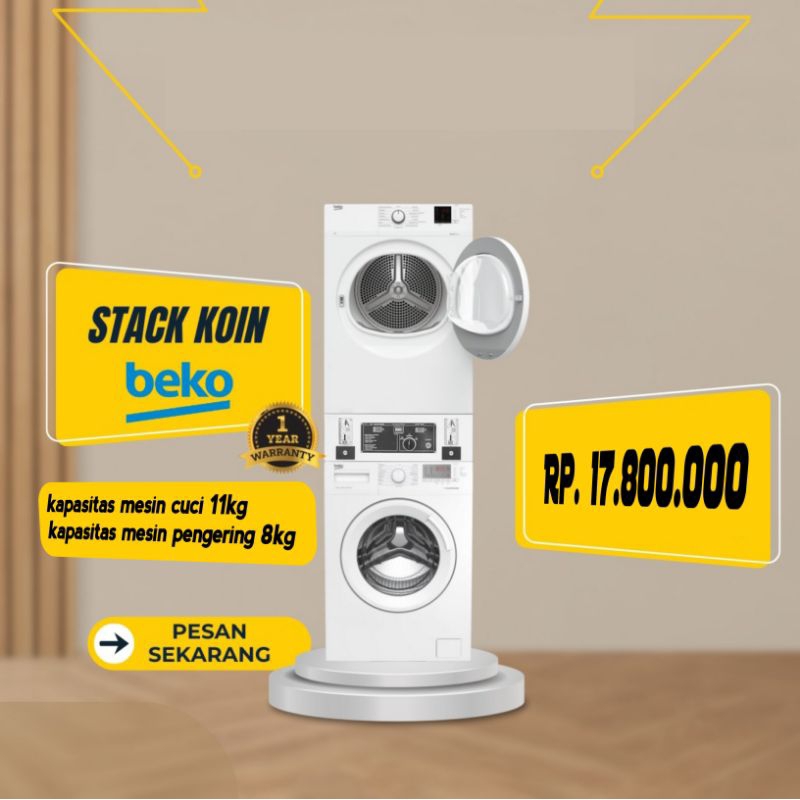 mesin laundry koin beko