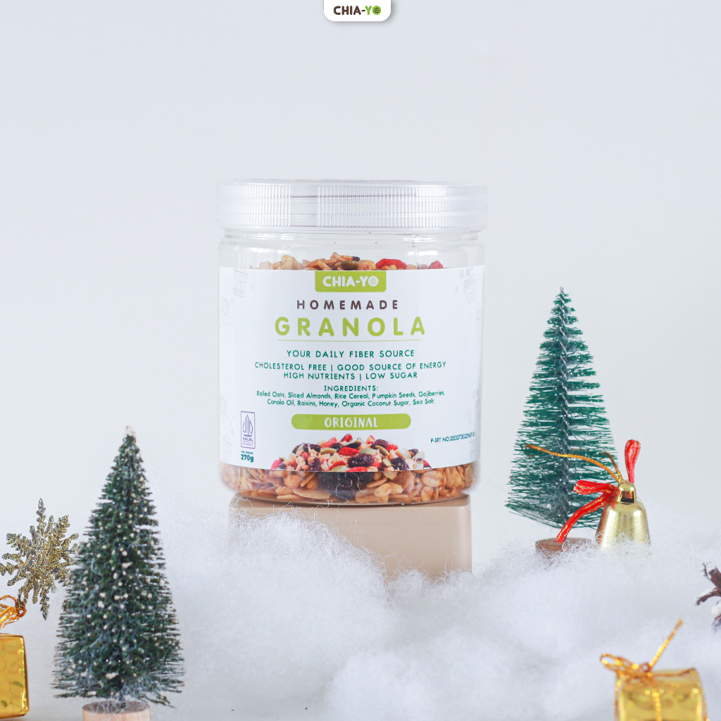 

Chiayo Granola Original Jar Edisi Special Natal