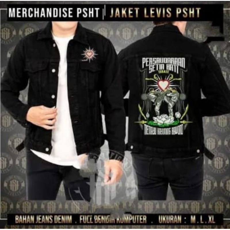 JAKET LEVIS PSHT BORDIR KOMPUTER TERLARIS