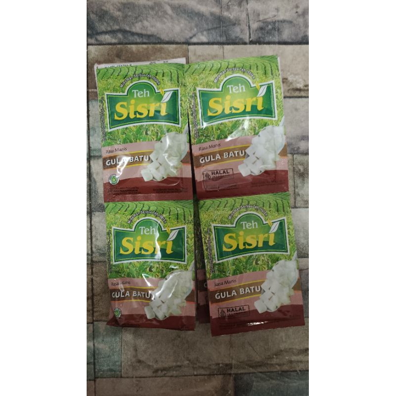 

teh sisri gula batu renceng