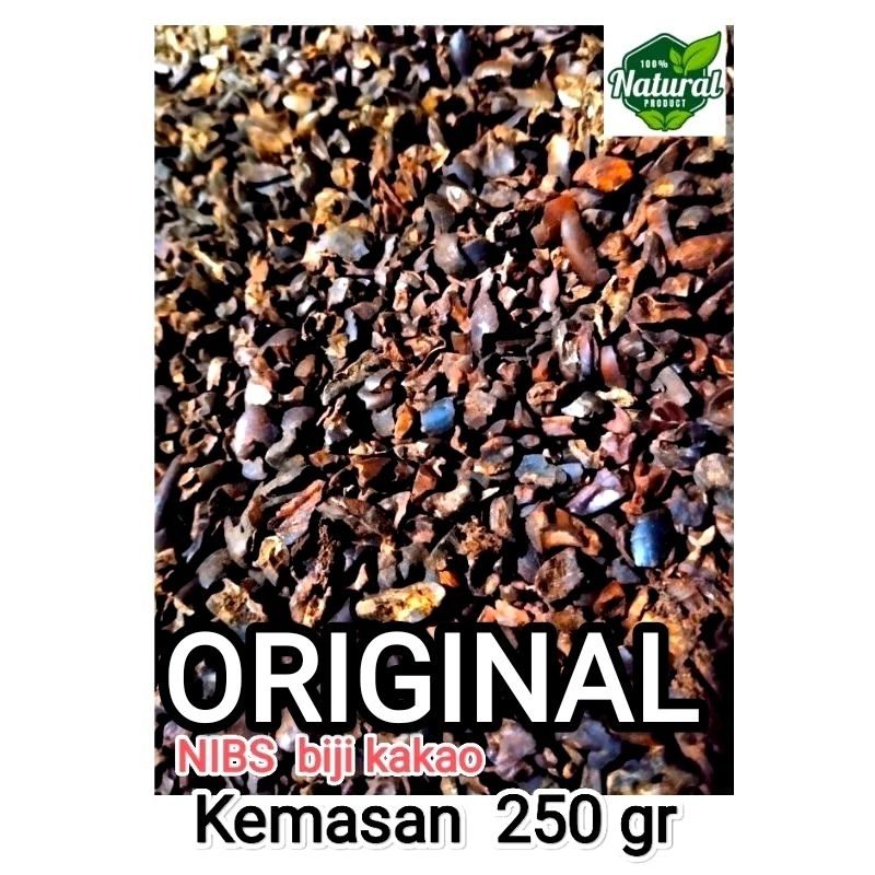 

Biji Kakao natural Kemasan 250 gr