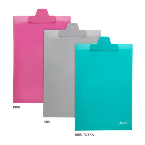 

Daiichi F4 Clipboard FC 1 PROFILE DPR / Papan Jalan - bahan dari propylene