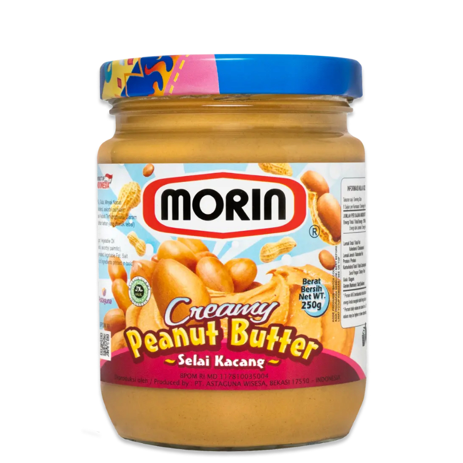 

Morin Peanut Butter Creamy 150gr / 250gr / 300gr