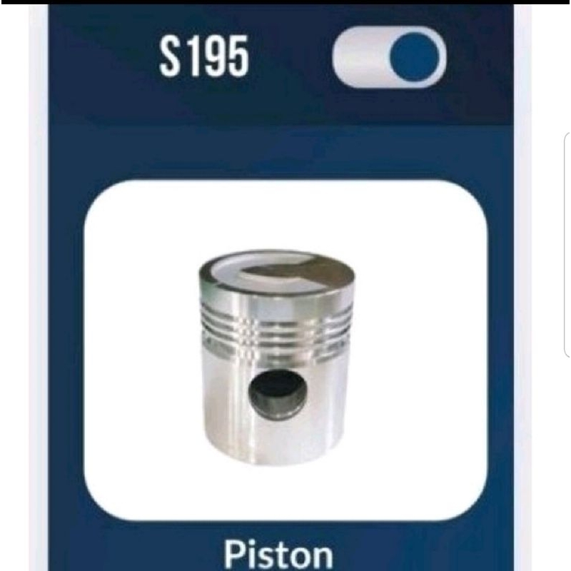 S195 piston diesel dongfeng