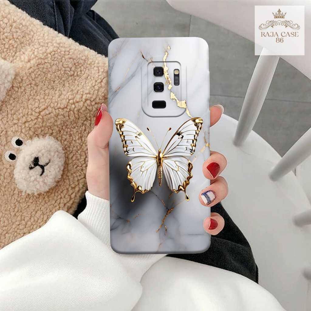 Softcase Samsung Galaxy S9 Plus - Rajacase - Case Samsung Galaxy S9 Plus - Motif Case Kupu - Case Sa