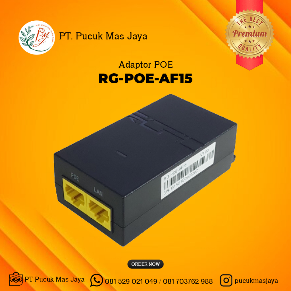 Adaptor POE RG-POE-AF15