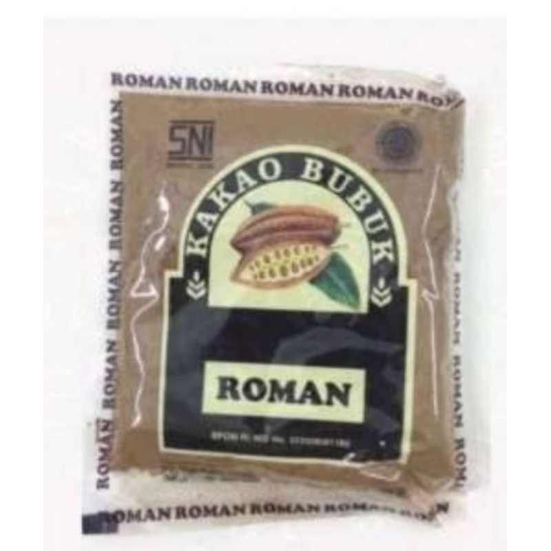 

Coklat Bubuk Roman kemasan 35gram