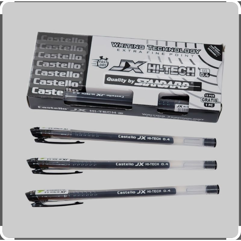 

BOLPOINT STANDARD JX HI-TECH 1si 12pcs