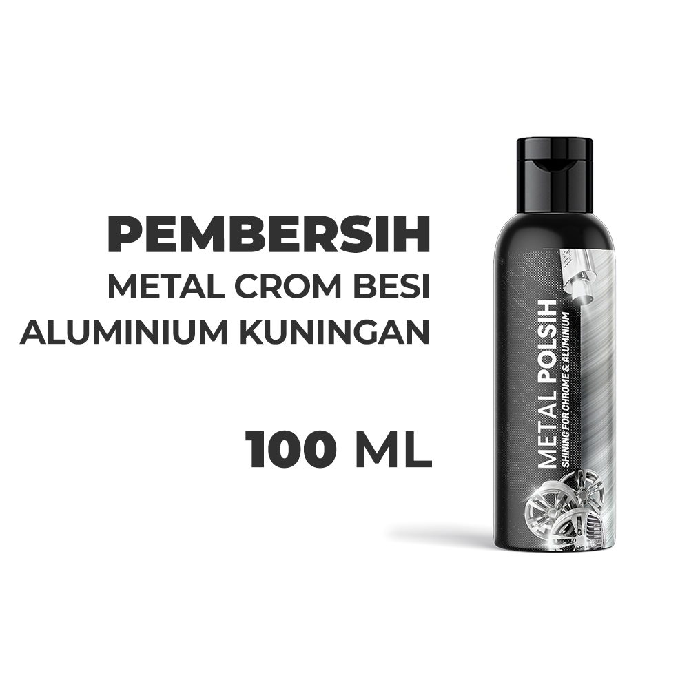 K018 | Metal Polish Poles Pengkilap Aluminium Nikel Krom Logam Perak Kuningan Blok Mesin Motor Mobil