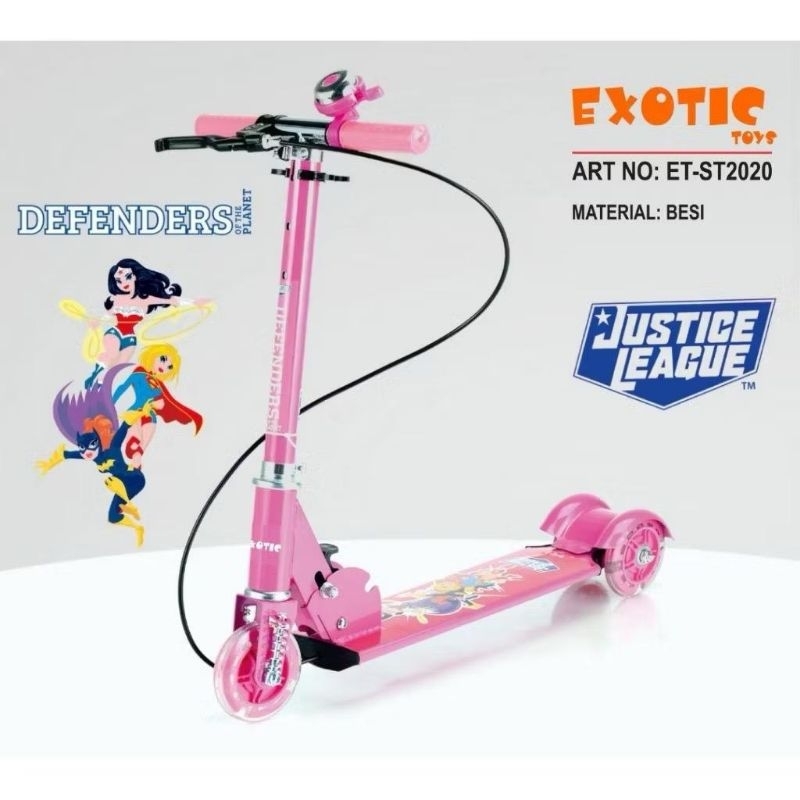 Exotic Scooter Hb006 Mainan Anak Scooter ST2020 / ST2015 /Skuter / Otoped