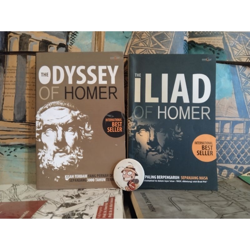 PAKET THE ODYSSEY DAN THE ILIAD OF HOMER