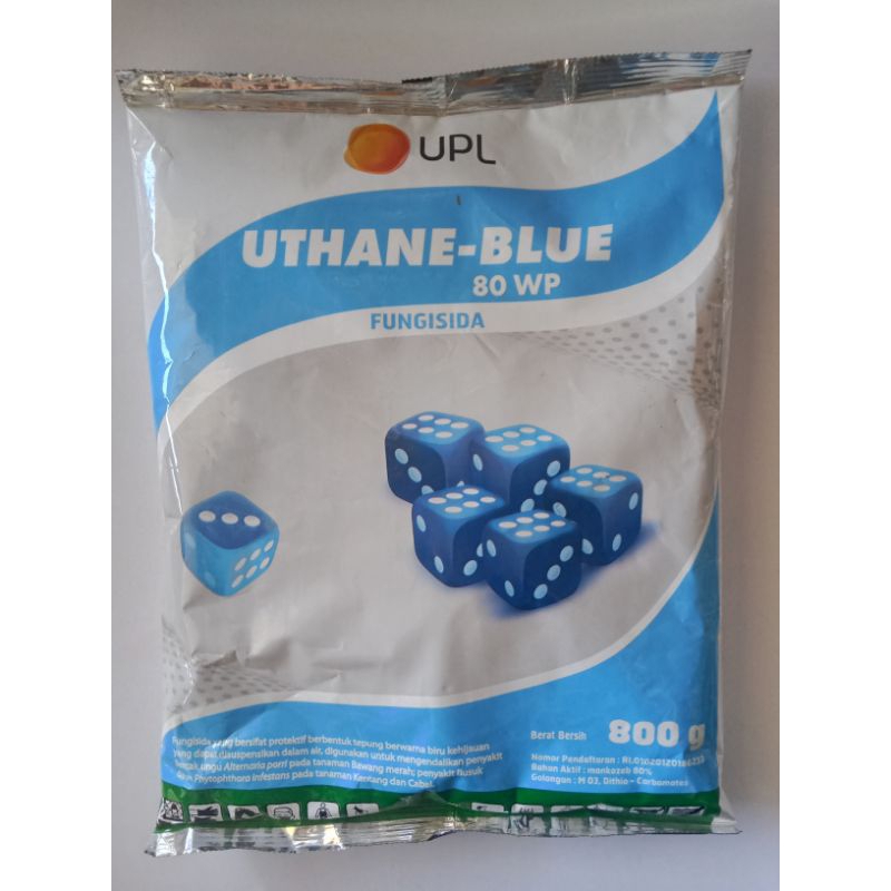 FUNGISIDA UTHANE BLUE 80 WP/ MANKOZEB 80%/KEMASAN 1 KG