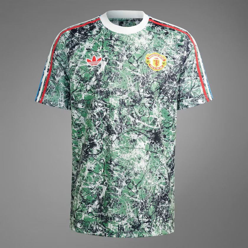 Jersey MU Stone Roses Baju Bola Manchester United Man Emyu Rose Emyu id