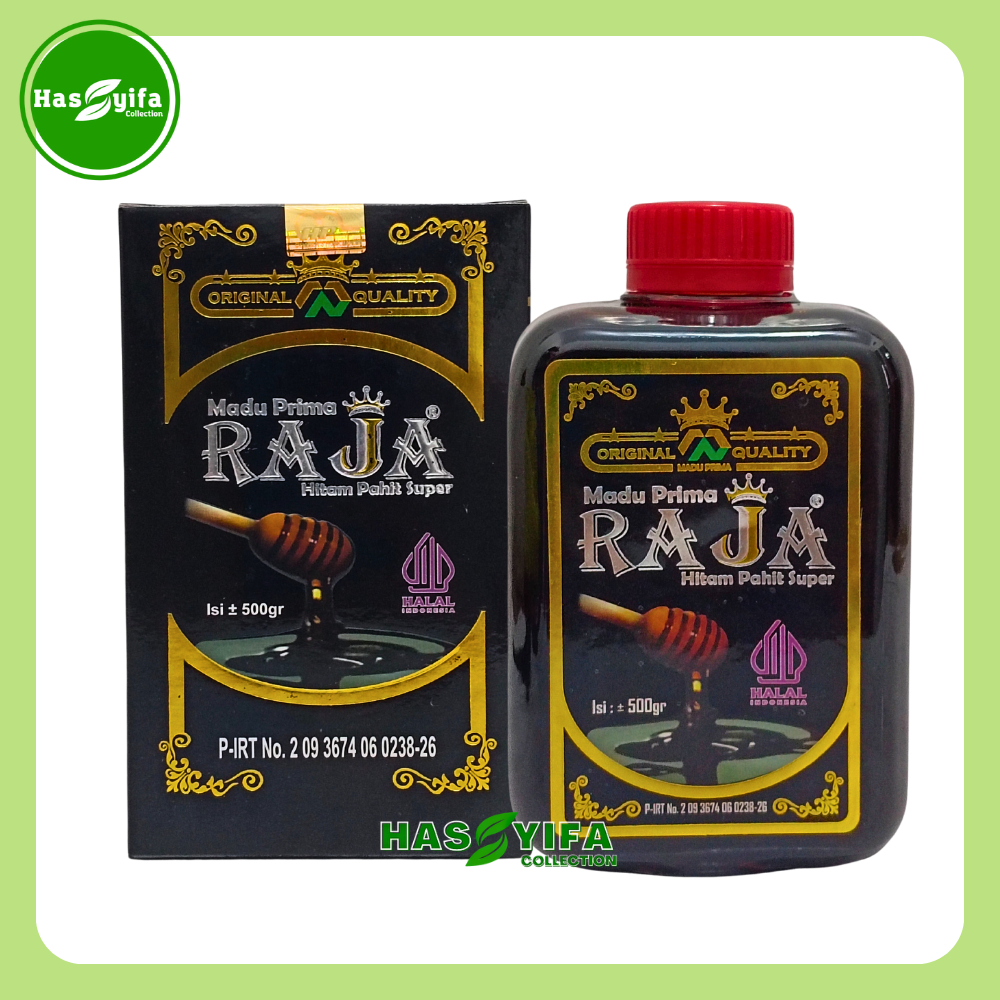 

Madu Prima Raja Hitam Pahit Super 500gram