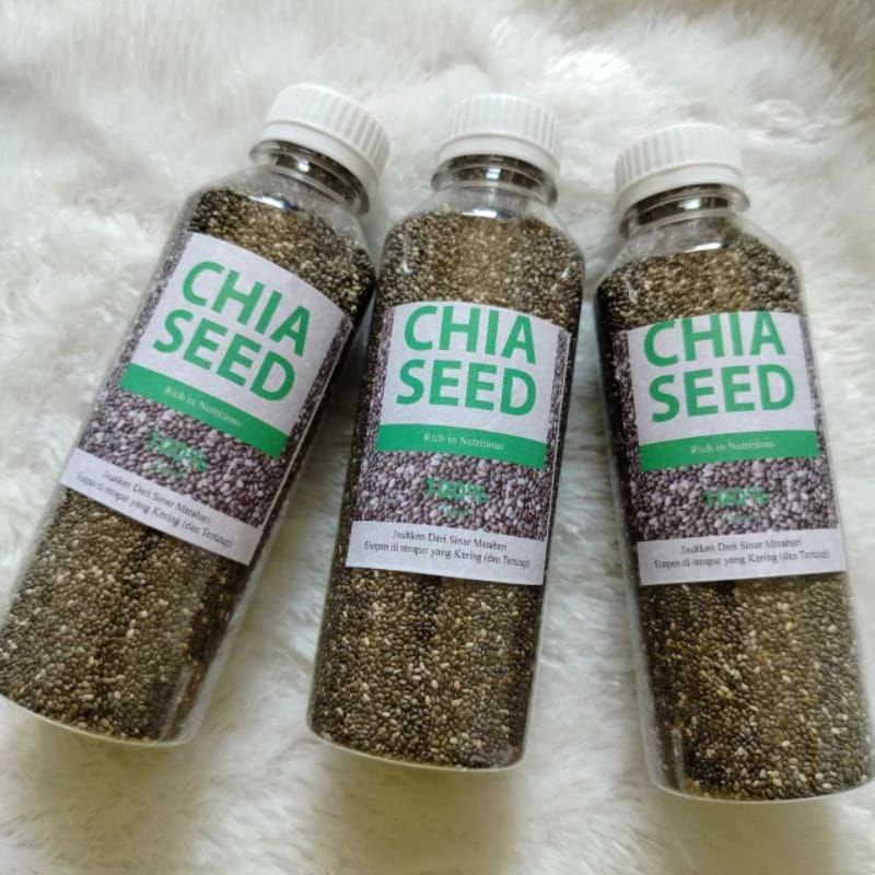 

Black Chia Seed Botol | Chia Seed Organic | 100% Natural Chia Seed